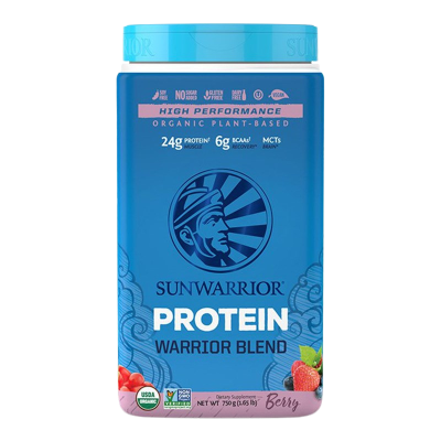 Sunwarrior Protein Blend BIO lesní plody 750g