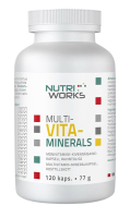 NutriWorks Multivitaminerals 120 kapslí