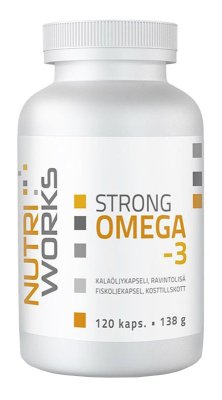 NutriWorks Strong Omega 3 120 kapslí