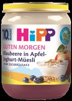 HIPP BIO Müsli s jablkem, borůvkami a jogurtem 160 g