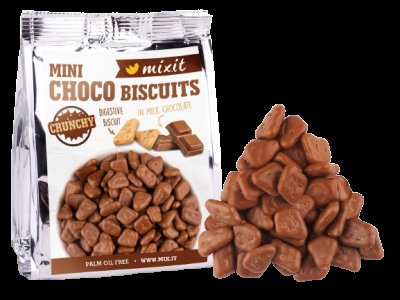 MIXIT Křehké sušenky v čokoládě do kapsy 80 g