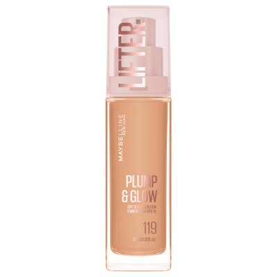 MAYBELLINE Lifter Foundation 119, rozjasňující make-up Plump & Glow 30 ml