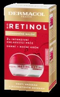 DERMACOL Duopack Bio Retinol Denní a noční krém 2 x 50 ml