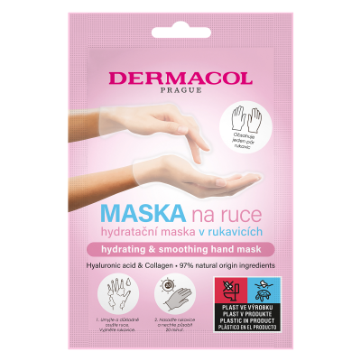 DERMACOL Hydratační maska na ruce v rukavicích