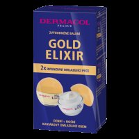 DERMACOL Duopack Gold Elixir denní + noční krém 2 x 50 ml