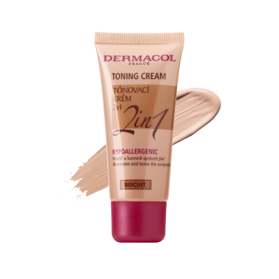 DERMACOL Lehký tónovací krém 2v1 Biscuit 30 ml