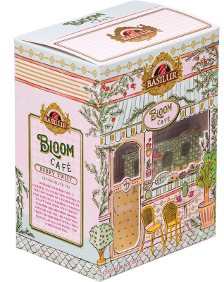BASILUR Bloom Café Berry Twist, papír 75 g