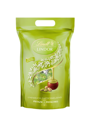 LINDT Lindor pralinky pistácie 1000 g