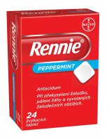 Rennie žvýkací tablety 24ks