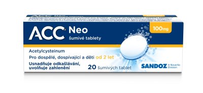 ACC 100 NEO 100 mg 20 šumivých tablet