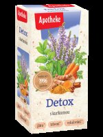 APOTHEKE Čaj Detox s kurkumou 20 x 1.5 g
