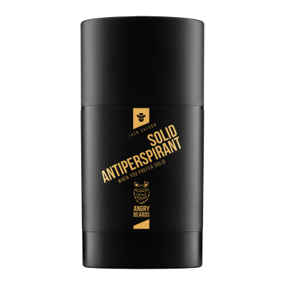 ANGRY BEARDS Tuhý antiperspirant Jack Saloon 50 ml