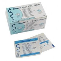 Alcohol Preps dezinfekční tampony - čtverečky 100ks