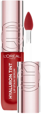 L'ORÉAL PARIS Hyaluron Tint Lip Stain Serum 420 Le Rouge Paris tekutá rtěnka 5 ml