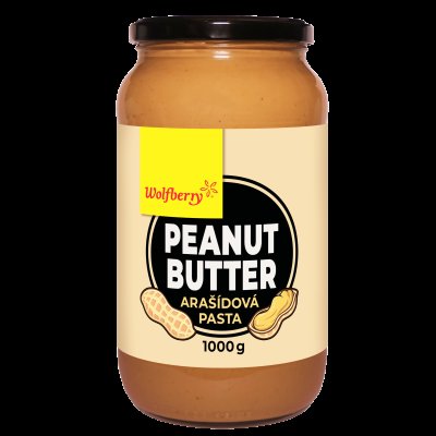 WOLFBERRY Arašídová pasta 1000 g