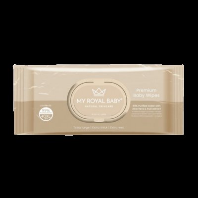 MYROYALBABY Prémiové vlhčené ubrousky XL 40 ks