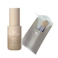 MYROYALBABY Přírodní opalovací krém SPF 50+, + kartáček s pouzdrem, 50 ml