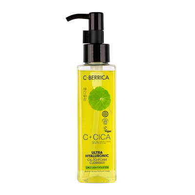 NATURA SIBERICA CICA C-BERRICA Čistící pěnící olej Ultra Hyaluronic 150 ml