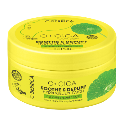 NATURA SIBERICA CICA C-BERRICA Hydrogelové polštářky pod oči Soothe & Depuff 60 ks