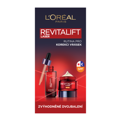 L'ORÉAL PARIS Revitalift Laser sérum + SPF 25 krém