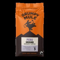 GRUMPY MULE BIO Peru SCA 84+ mletá káva Arabica 200 g