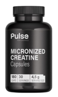 PULSE PERFORMANCE Pulse Performance Micronized Creatine 180 kapslí
