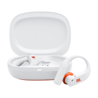 JBL Endurance Peak 4 White, True wireless sportovní sluchátka do uší s potlačením okolního hluku