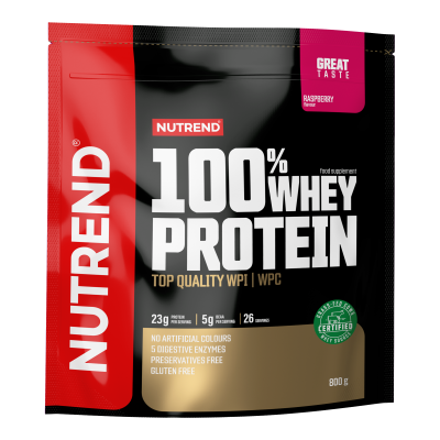 NUTREND 100% Whey Protein Malina 800 g