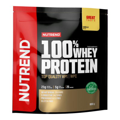 NUTREND 100% Whey Protein Vanilka 800 g