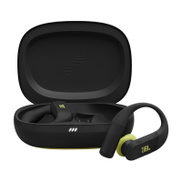 JBL Endurance Peak 4 BlackLime, True wireless sportovní sluchátka do uší s potlačením okolního hluku
