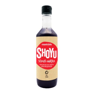 COUNTRY LIFE Shoyu sójová omáčka 500 ml