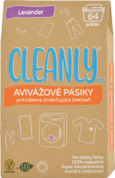 CLEANLY ECO Avivážové proužky – Levandule 64 ks