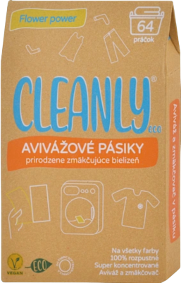 CLEANLY ECO Avivážové proužky - Flower Power 64 ks