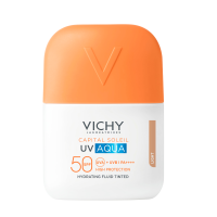 VICHY Capital soleil uv aqua fluid SPF50, tónovaný light 50 ml