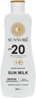 SUNNORÉ Opalovací mléko SPF 20, 200 ml