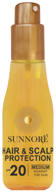 SUNNORÉ Ochrana vlasů a pokožky hlavy SPF 20, 200 ml