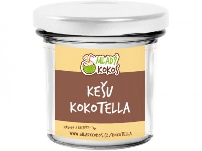 MLADÝ KOKOS Bio kokotella kešu 150 g