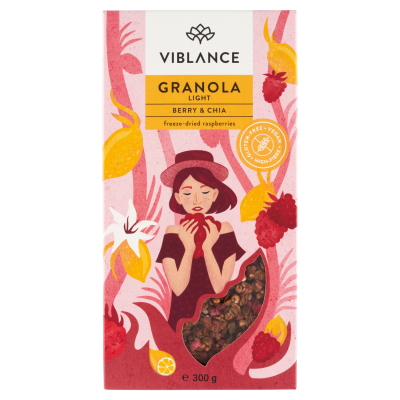 VIBLANCE Light Granola - Berry & Chia 300 g