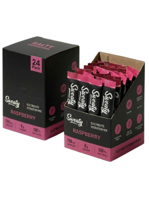 SWEATY Electrolyte Hydration Mix Raspberry 24 ks
