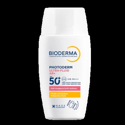BIODERMA Photoderm AR+ ultrafluidní ochrana pro pleť se začervenáním a rosaceou 40 ml