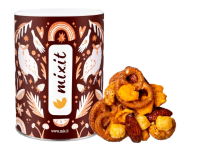 MIXIT Crunchy mix - Sýr, oříšky a preclíky s medem a chilli 300 g