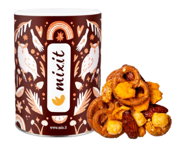 MIXIT Crunchy mix - Sýr, oříšky a preclíky s medem a chilli 300 g