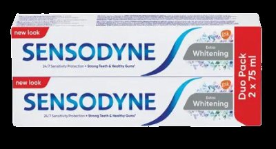 SENSODYNE Zubní pasta Kompletní ochrana + Whitening 2 x 75 ml