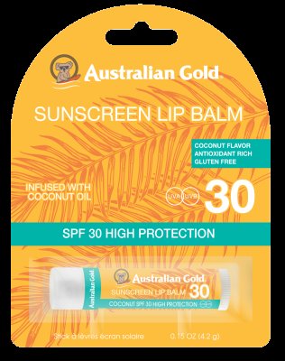 AUSTRALIAN GOLD SPF 30 balzám na rty 4.2 g