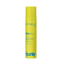 ATTITUDE Dětský minerální opalovací krém ve spreji Sunly SPF 50+ bez vůně 75 ml