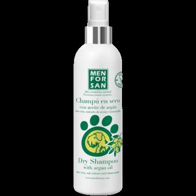 MENFORSAN Suchý šampon s arganovým olejem pro psy 250 ml