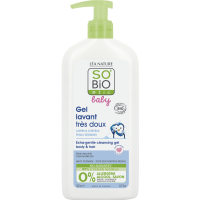 SO´BIO ÉTIC Baby Gel mycí pro děti - extra jemný na tělo i vlasy bio 500 ml
