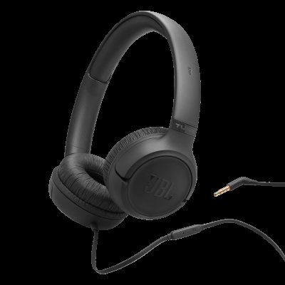 JBL Tune 530 Black kabelová sluchátka na uši