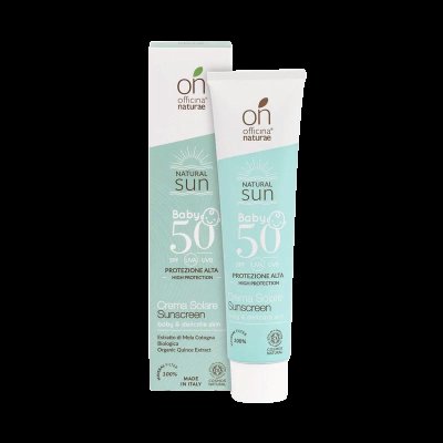 OFFICINA NATURAE Opalovací krém pro děti a citlivou pokožku SPF 50 75 ml