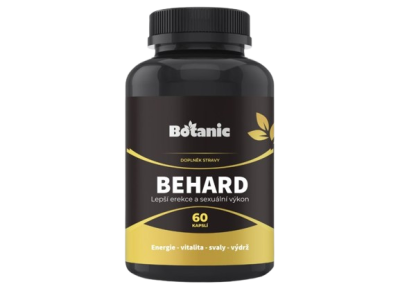 BOTANIC BeHard - Lepší erekce a sexuální výkon 60 kapslí